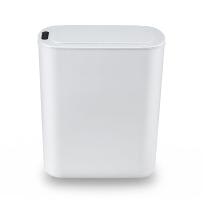 Devanti Automatic Trash Bin with Lid 21L Motion Sensor Kitchen Bin Touchless Garbage Can Plastic Slim Rubbish SB-F-25L-WH
