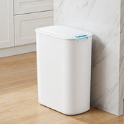 Devanti Automatic Trash Bin with Lid 21L Motion Sensor Kitchen Bin Touchless Garbage Can Plastic Slim Rubbish SB-F-25L-WH