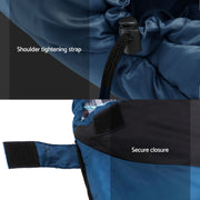 Weisshorn Sleeping Bag Set of 2 Single Thermal Camping Hiking Tent 0 degrees C SB-MICRO-GRNA