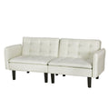 Artiss Sofa Bed 3 Seater Tufted Faux Linen Beige SBED-E-FA-01-BG-AB