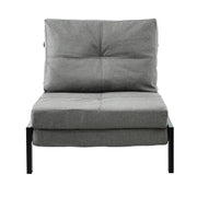 Artiss Sofa Bed Folding Convertible Couch Recliner Lounge Chair SBED-E-FLD02-1S-GY