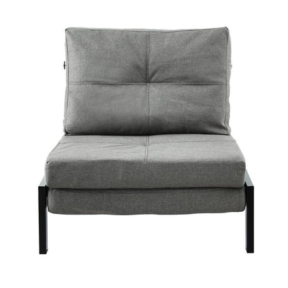 Artiss Sofa Bed Folding Convertible Couch Recliner Lounge Chair SBED-E-FLD02-1S-GY