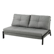 Artiss Sofa Bed 2 Seater Folding Convertible Couch Recliner Lounge Chair SBED-E-FLD02-2S-GY
