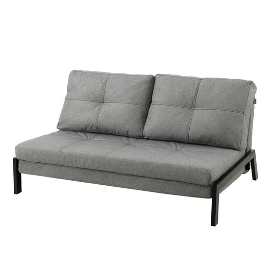 Artiss Sofa Bed 2 Seater Folding Convertible Couch Recliner Lounge Chair SBED-E-FLD02-2S-GY