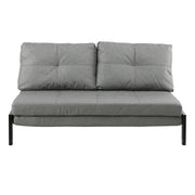 Artiss Sofa Bed 2 Seater Folding Convertible Couch Recliner Lounge Chair SBED-E-FLD02-2S-GY
