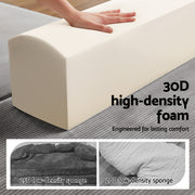 Artiss Convertible Folding Sofa Bed 30D High-Density Foam Boneless Couch with Corduroy Sleeper Couch Lounger SBED-E-FLD04-2S-GY