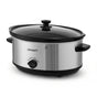 Devanti 6.5L Slow Cooker Electric Multi Cooker with 3 Heat Settings and Keep Warm Function SC-3G-6L-SI