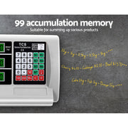 Emajin Platform Scales Digital 150KG Electronic Scale Counting LCD SCALE-TCS-B-150KG