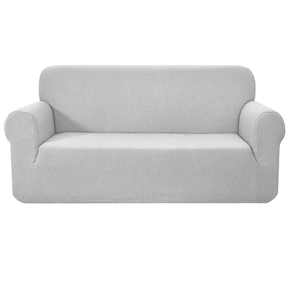 Artiss Sofa Cover Couch Covers 3 Seater High Stretch Grey SCOVER-MERBAU-3-GY
