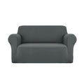 Artiss Sofa Cover Couch Covers 2 Seater Stretch Grey SCOVER-ST-2-GY