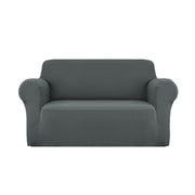 Artiss Sofa Cover Couch Covers 2 Seater Stretch Grey SCOVER-ST-2-GY