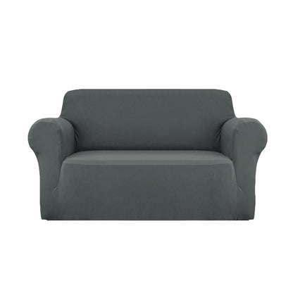 Artiss Sofa Cover Couch Covers 2 Seater Stretch Grey SCOVER-ST-2-GY