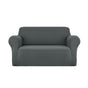 Artiss Sofa Cover Couch Covers 2 Seater Stretch Grey SCOVER-ST-2-GY