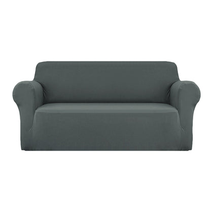 Artiss Sofa Cover Couch Covers 3 Seater Stretch Grey SCOVER-ST-3-GY