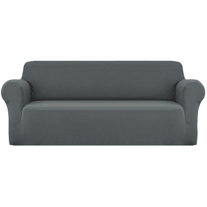 Artiss Sofa Cover Couch Covers 4 Seater Stretch Grey SCOVER-ST-4-GY