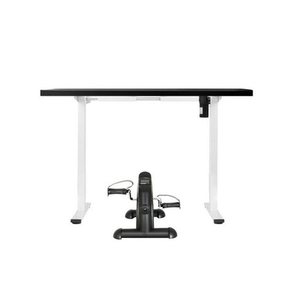 140cm Artiss Electric Standing Desk with Mini Pedal Exercise Bike Home Office SDPE-114G-140BK-012