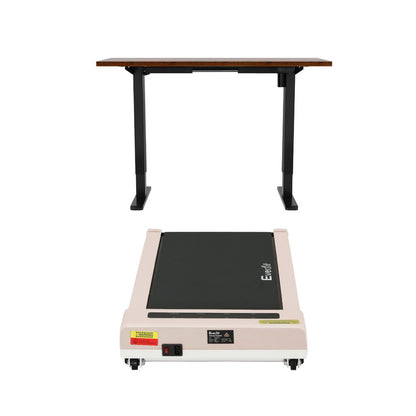 Artiss 360mm Treadmill Electric Walking Pad with 140cm Automatic Standing Desk SDTM-114G-BKRB-140-360PAD