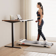 Artiss 360mm Treadmill Electric Walking Pad with 140cm Automatic Standing Desk SDTM-114G-BKRB-140-360PAD