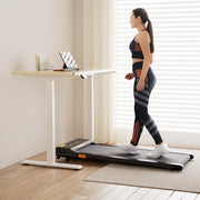 Artiss Electric Treadmill with 120cm Automatic Standing Desk Walking Pad 400mm SDTM-114G-WHNT-120-400PAD