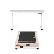 Artiss Electric Treadmill with 140cm Automatic Standing Desk Walking Pad 360mm SDTM-ET156E-WH-360PAD