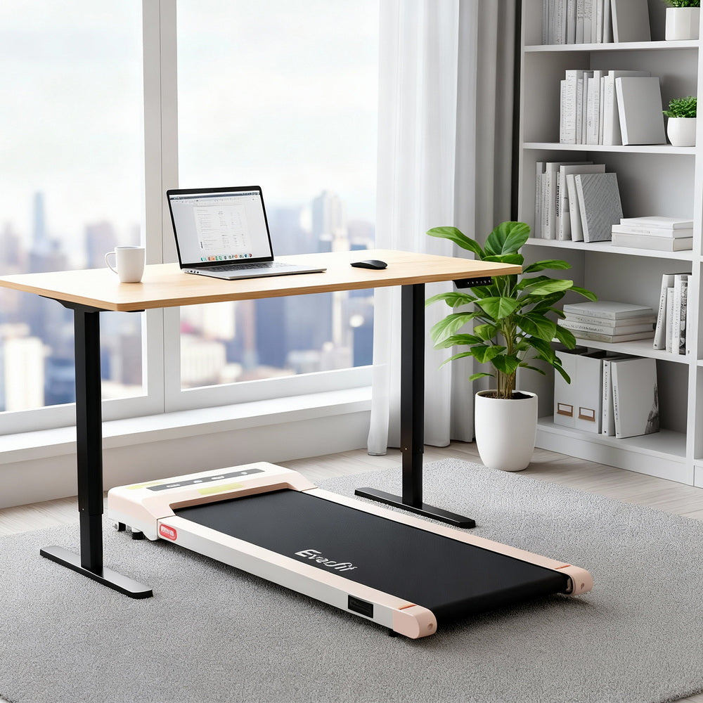 Artiss Electric Treadmill with 120cm Automatic Standing Desk Walking Pad 360mm SDTM-ET157-BKNT-360PAD