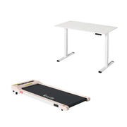 Artiss Treadmill with 120cm Automatic Standing Desk Electric Walking Pad SDTM-ET157-WH-360PAD
