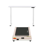 Artiss Treadmill with 120cm Automatic Standing Desk Electric Walking Pad SDTM-ET157-WH-360PAD
