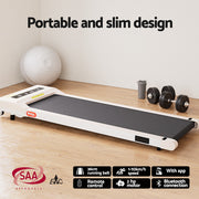 Artiss Treadmill with 120cm Automatic Standing Desk Electric Walking Pad SDTM-ET157-WH-360PAD