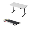 Artiss Treadmill Automatic Standing Desk with 360mm Electric Walking Pad SDTM-M10-BKWH-140-360WH
