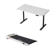 Artiss Treadmill Automatic Standing Desk with 360mm Electric Walking Pad SDTM-M10-BKWH-140-360WH