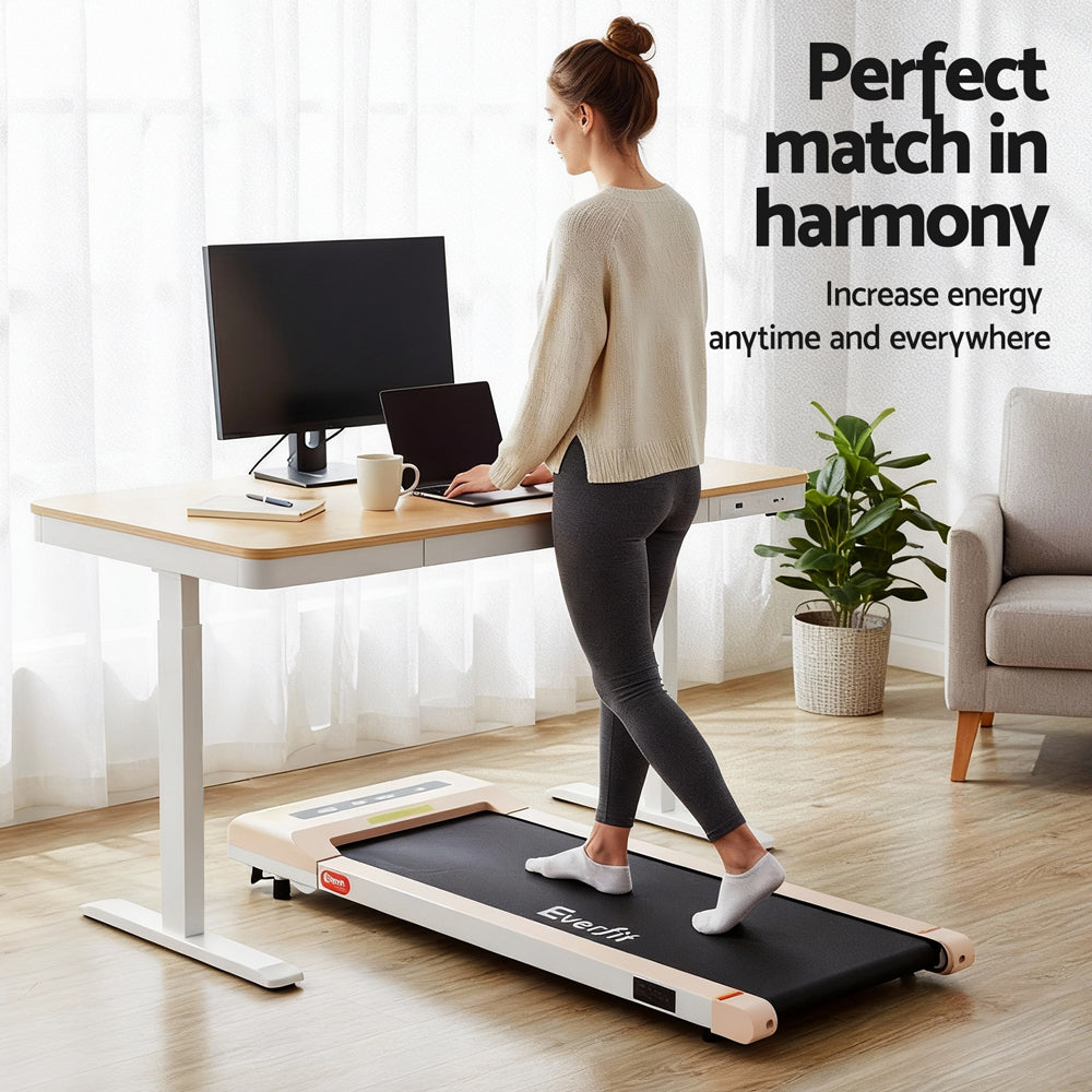 Artiss Electric Treadmill with 120cm Automatic Standing Desk Walking Pad 360mm SDTM-S08-NW-360PAD