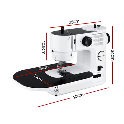 Devanti 39 Stitches Mini Sewing Machine Portable Sewing Machine Kit SEW-A-41-BK