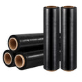 500mm x 400m Stretch Film Pallet Shrink Wrap 5 Rolls Package Use Plastic Black SF-50X400-1-BKX5