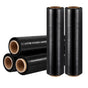 500mm x 400m Stretch Film Pallet Shrink Wrap 5 Rolls Package Use Plastic Black SF-50X400-1-BKX5