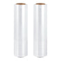 500mm x 400m Stretch Film Pallet Shrink Wrap 2 Rolls Package Use Plastic Clear SF-50X400-2-TP