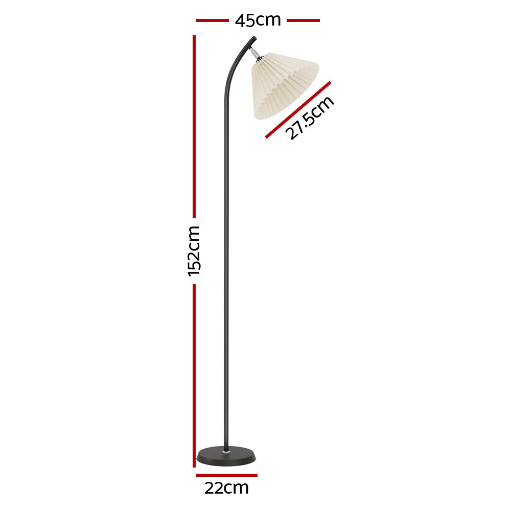 Artiss Floor Lamp LED Light Stand Modern Home Living Room Office Reading White SF-B-F34158