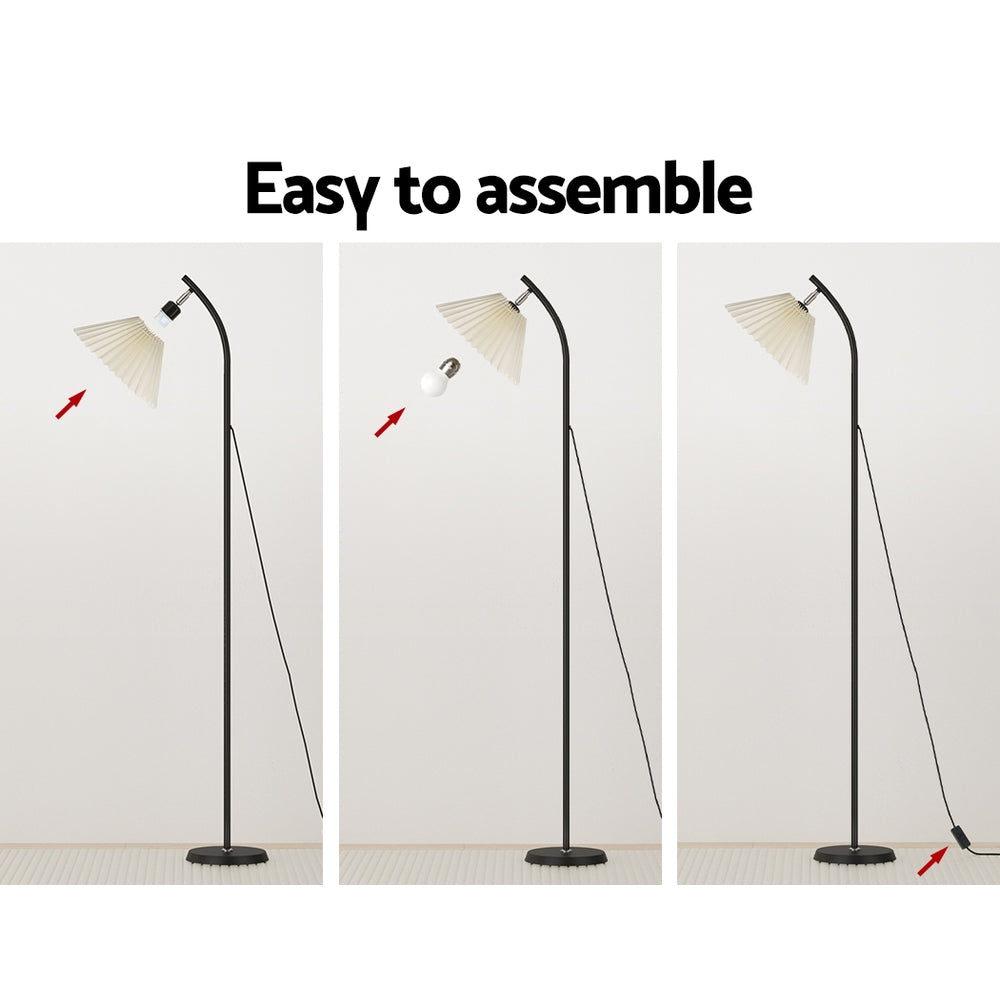 Artiss Floor Lamp LED Light Stand Modern Home Living Room Office Reading White SF-B-F34158