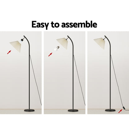 Artiss Floor Lamp LED Light Stand Modern Home Living Room Office Reading White SF-B-F34158