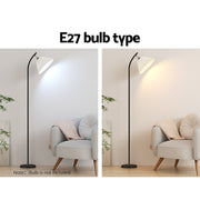 Artiss Floor Lamp LED Light Stand Modern Home Living Room Office Reading White SF-B-F34158