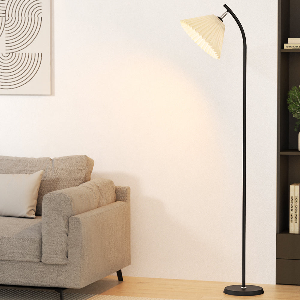 Artiss Floor Lamp LED Light Stand Modern Home Living Room Office Reading White SF-B-F34158