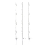Giantz Electric Fence Posts 20pcs Electric Fence Poly White SFC-FP110-20-WH