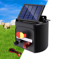 Giantz Fence Energiser 3KM Solar Powered 0.1J Electric Fencing Charger SFC-SO10-3KM