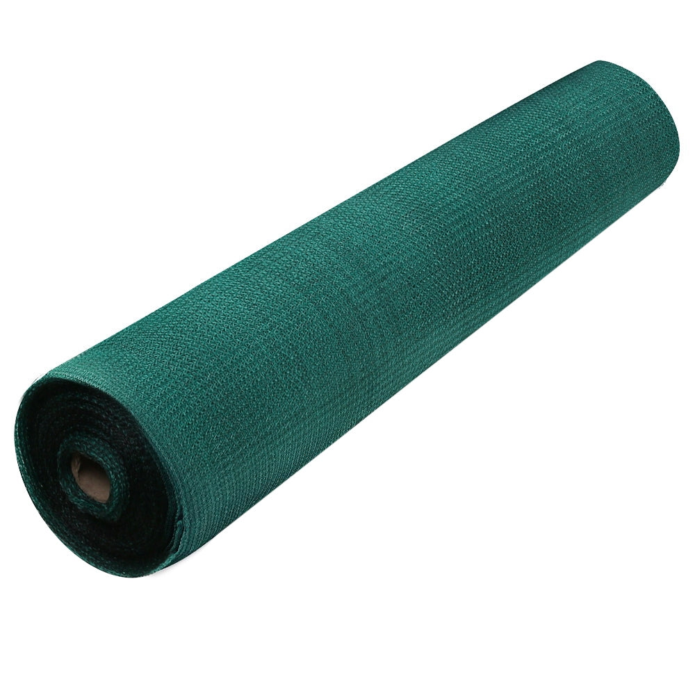 Instahut 30% Shade Cloth 1.83x10m Shadecloth Wide Heavy Duty Green SH-CL-183X100-80-R-GR