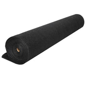 Instahut 50% Shade Cloth 1.83x20m Shade Cloth Sail Heavy Duty Shadecloth Garden Mesh Roll BK SH-CL-183X200-100-BK