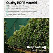 Instahut 90% Shade Cloth 1.83x20m Shade Cloth Sail Heavy Duty Shadecloth Garden Mesh Roll GR SH-CL-183X200-195-GR