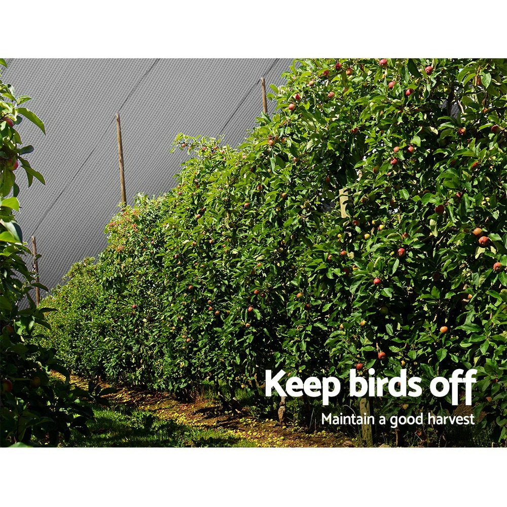 Instahut 50% Shade Cloth 1.83x30m Shadecloth Wide Heavy Duty White SH-CL-183X300-100-R-WH