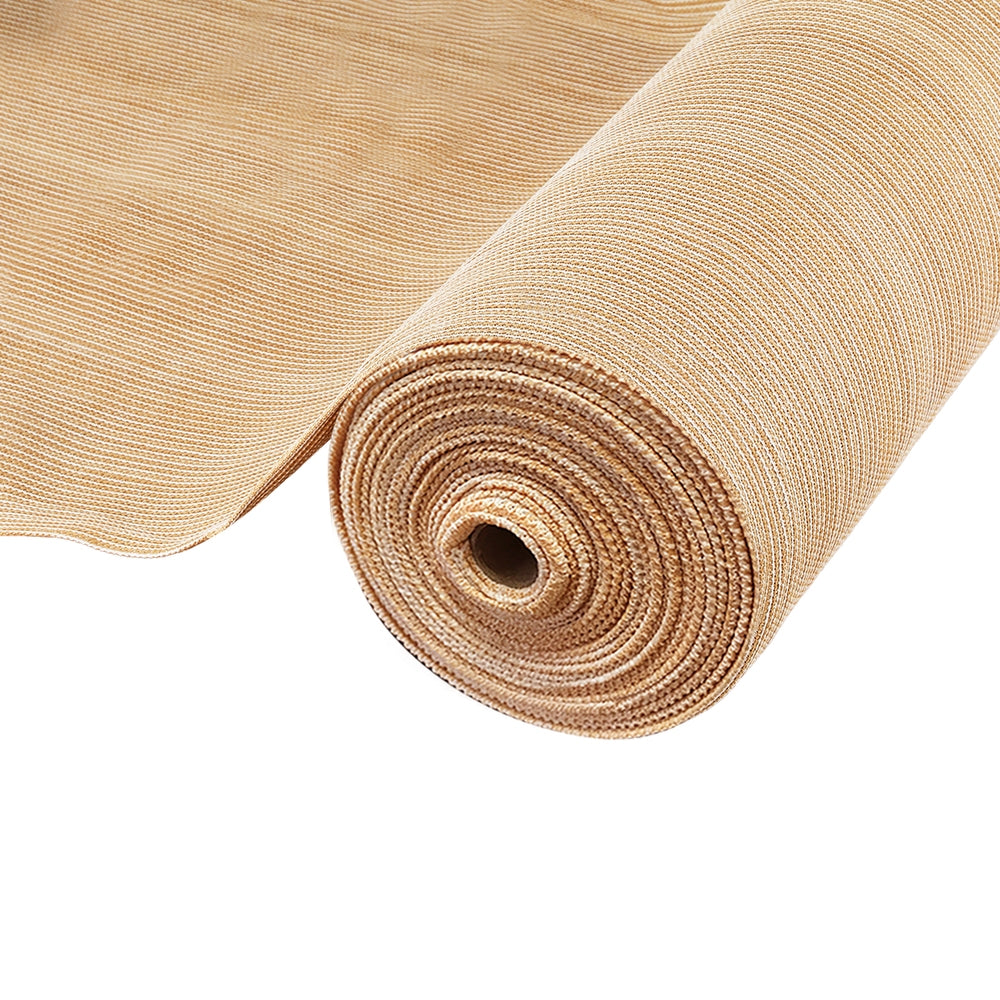 Instahut 90% Shade Cloth 1.83x30m Shadecloth Sail BE SH-CL-DL-183X300-195-BE