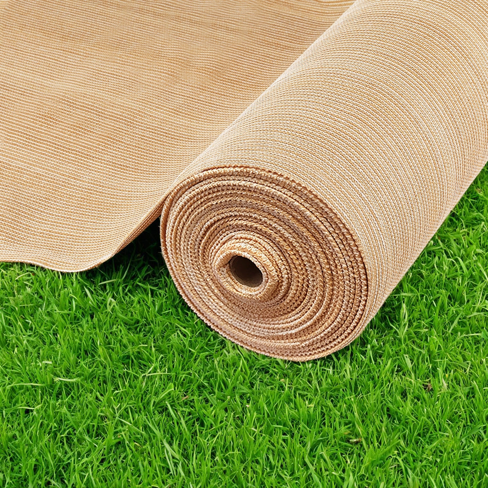 Instahut 90% Shade Cloth 1.83x30m Shadecloth Sail BE SH-CL-DL-183X300-195-BE