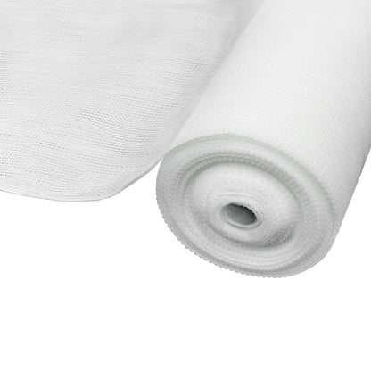 Instahut 50% Shade Cloth 1.83x50m Shadecloth Garden White SH-CL-DL-183X500-100-R-WH