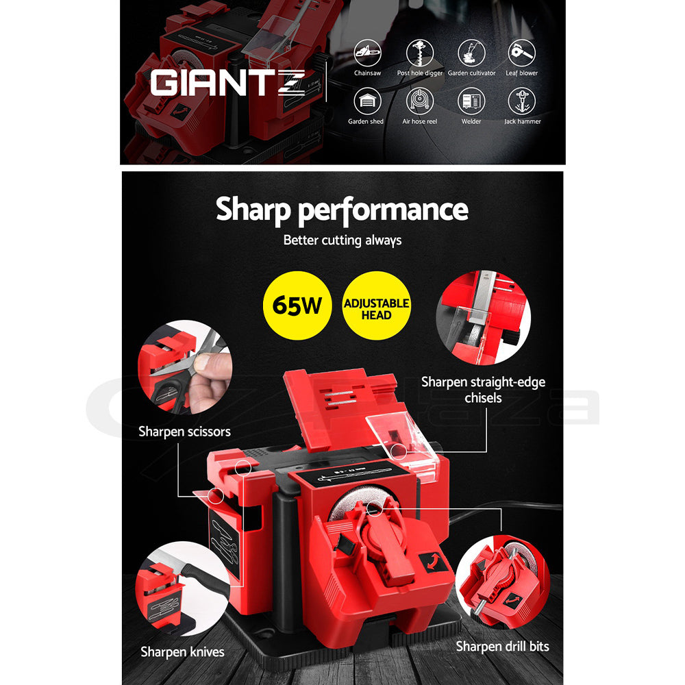 Giantz Tool Sharpener Electric Drill Bit Knife Scissor Chisel Planer Grinder SHARPEN-MULTI-OR
